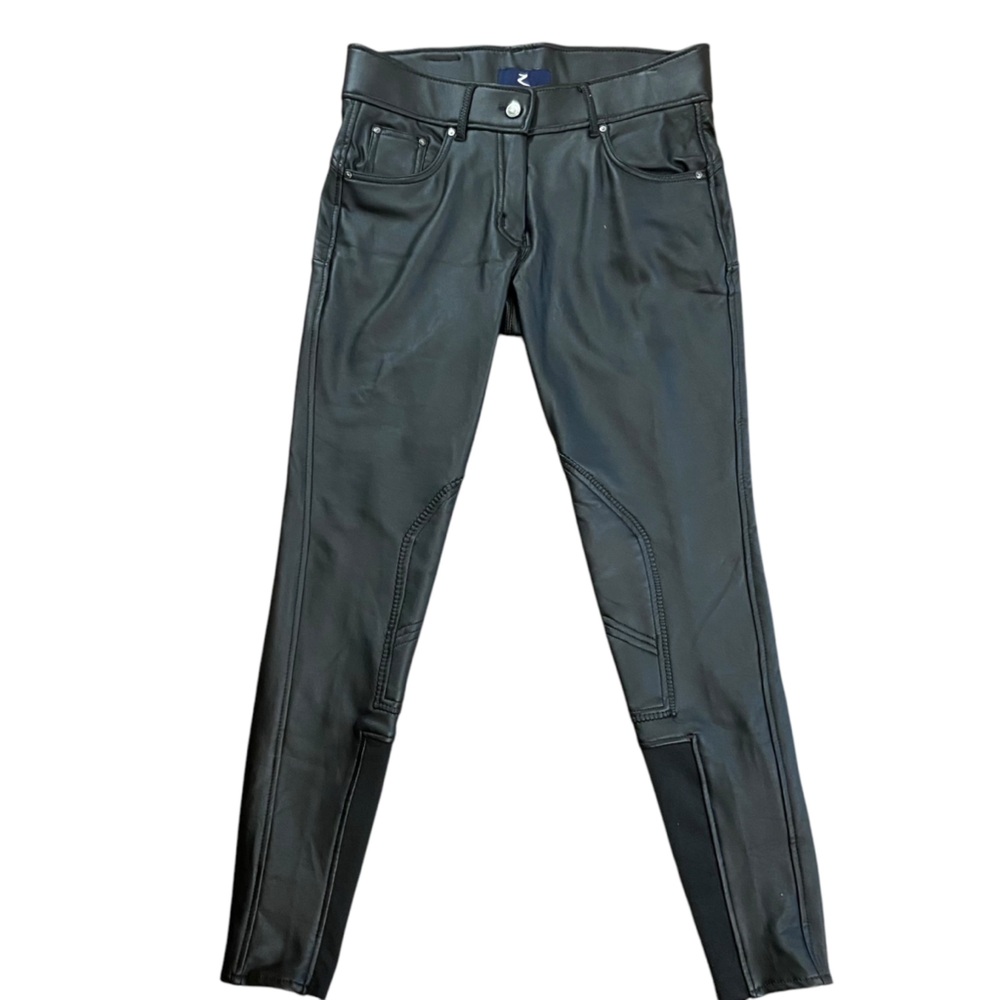 Horze Victoria Faux Leather Breeches Size 28